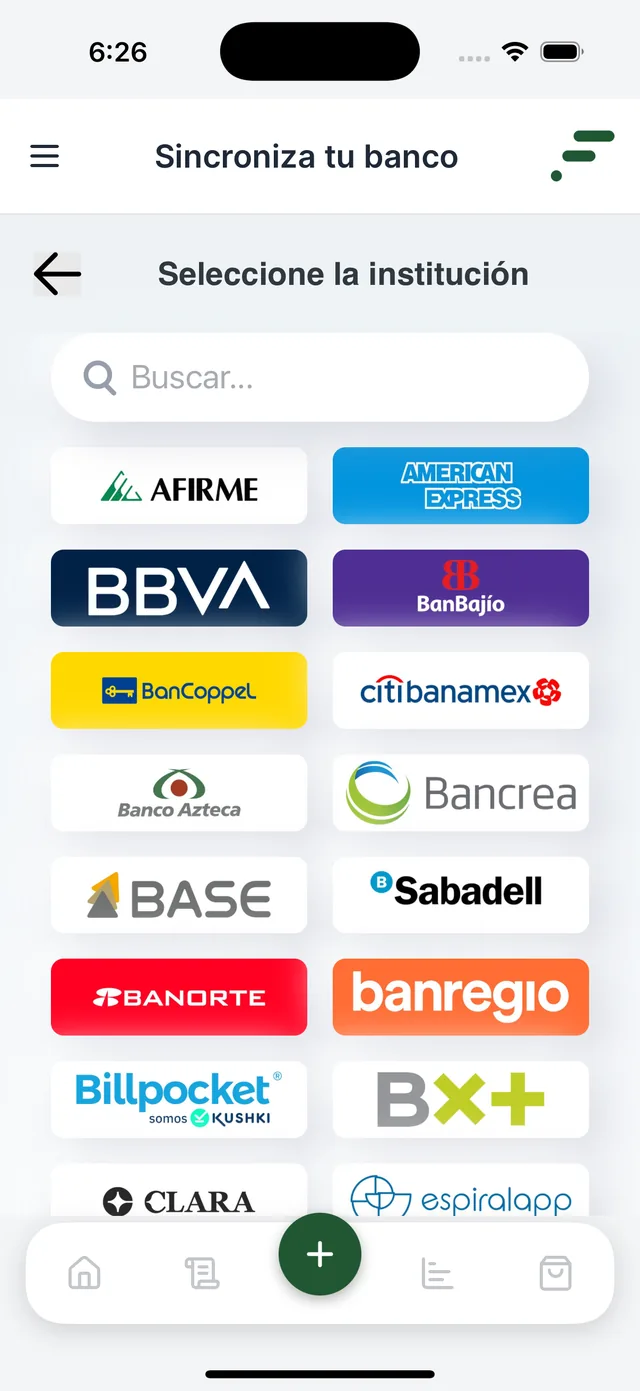 Lista de bancos mexicanos disponibles en Finno